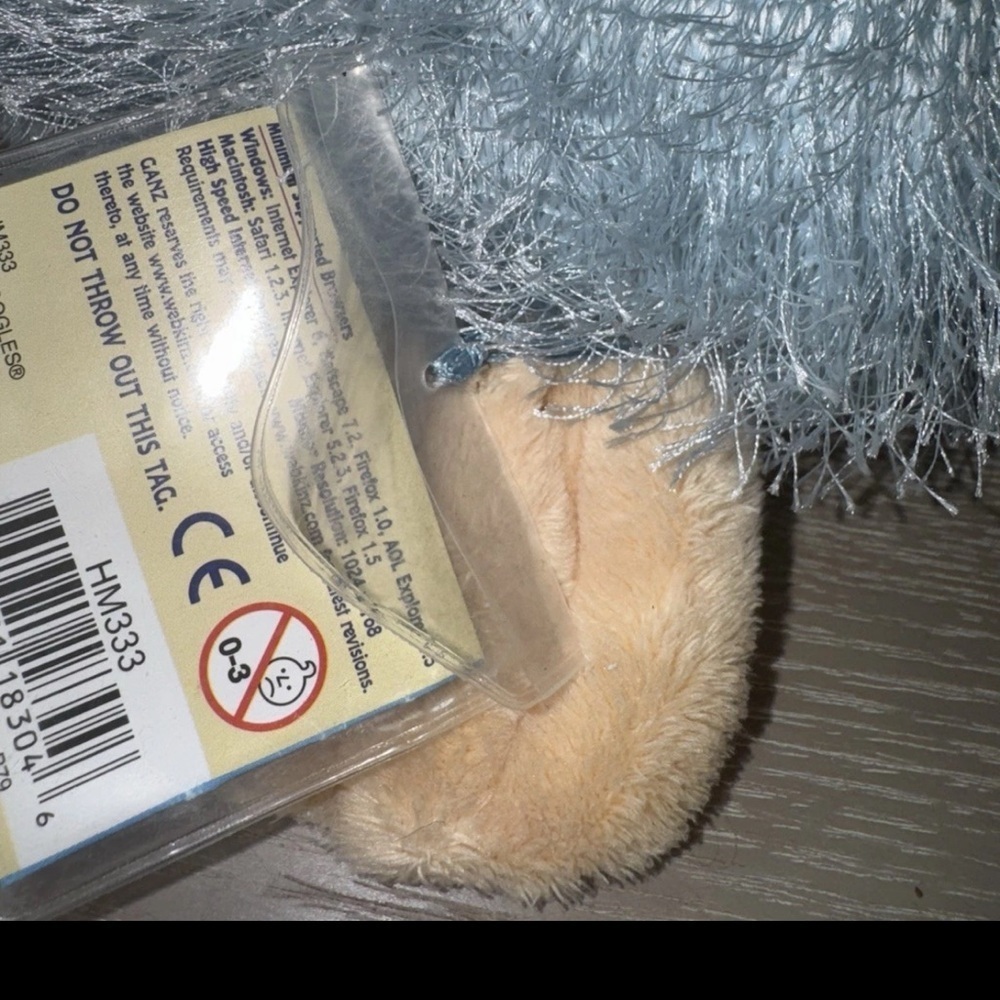 NWT Ganz Webkinz Blue 12" Platypus Brand New Sealed Code - Picture 8 of 9